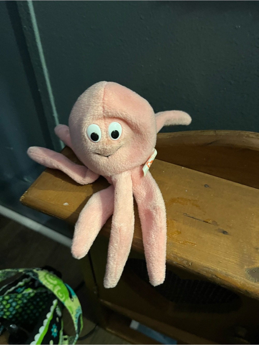 Ty Pink Octopus Beanie Baby Plush